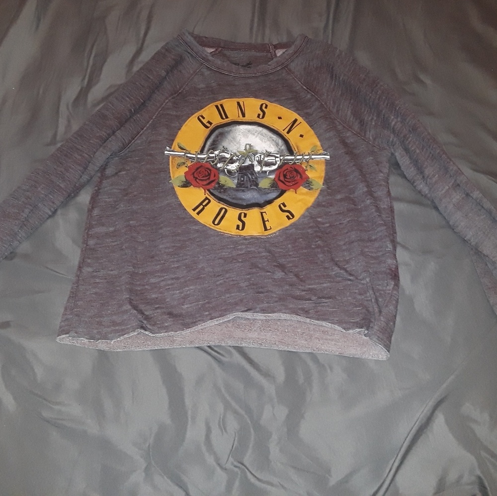 Guns and roses long sleeved shirt